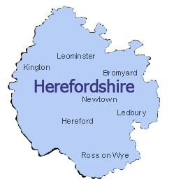 Herefordshire-map